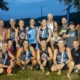 Triathletes gather before beginning the 2018 Kerrville Triathlon.