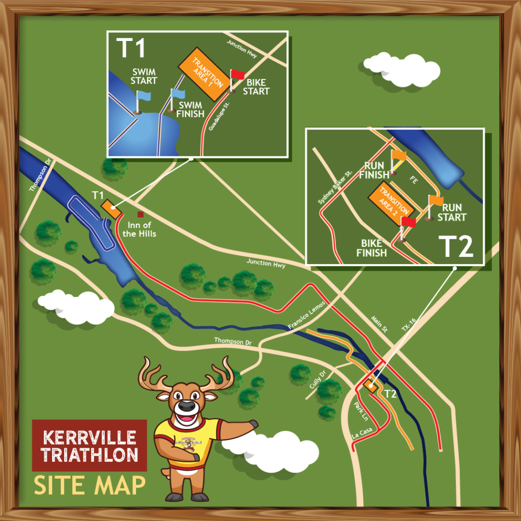Course Kerrville Triathlon
